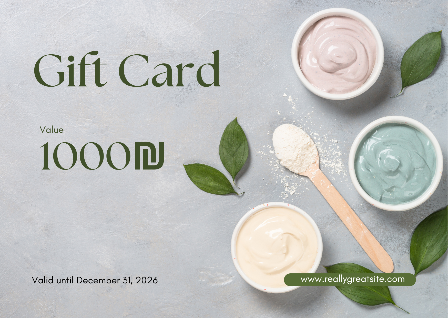 Huda Cosmatics Gift Card